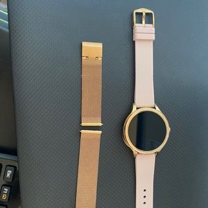 Like new Fossil watch with 2 bands
